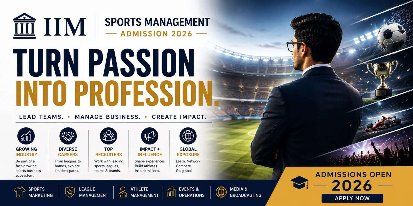 PGP in Sports Management Admission 2026